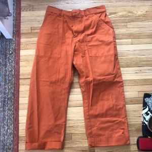 Big bud press burnt orange work pants